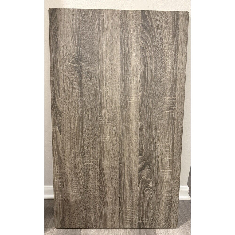 Beige Wood Grain Desktop Panel 2ft* 39.5” Table Top Replacment